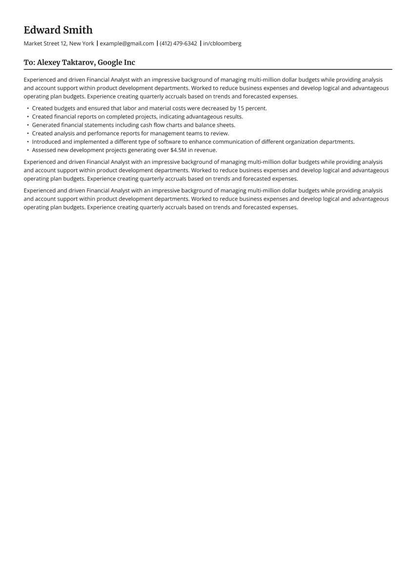 Séoul cover_letter template